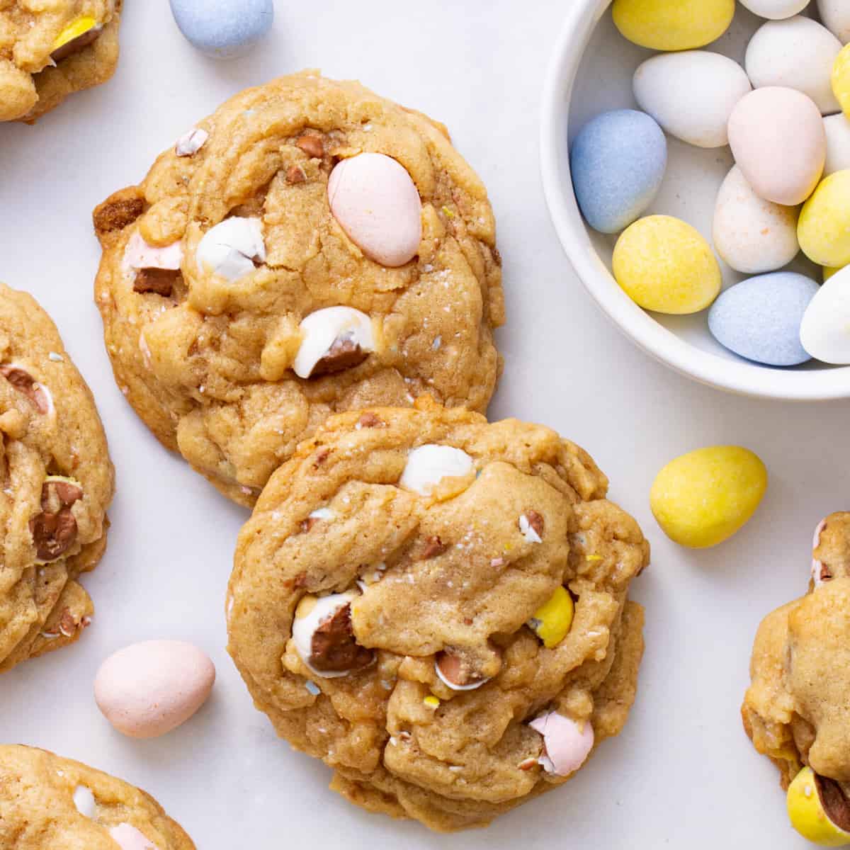 Cadbury Egg Cookie